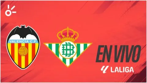 Valencia vs Betis en vivo LaLiga 2026: resultado y goles de la jornada 1