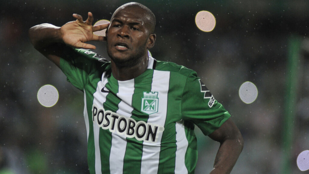 Víctor Ibarbo con Nacional