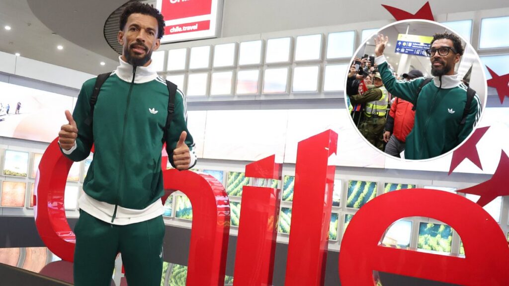 Vozinha hizo su arribo a Chile