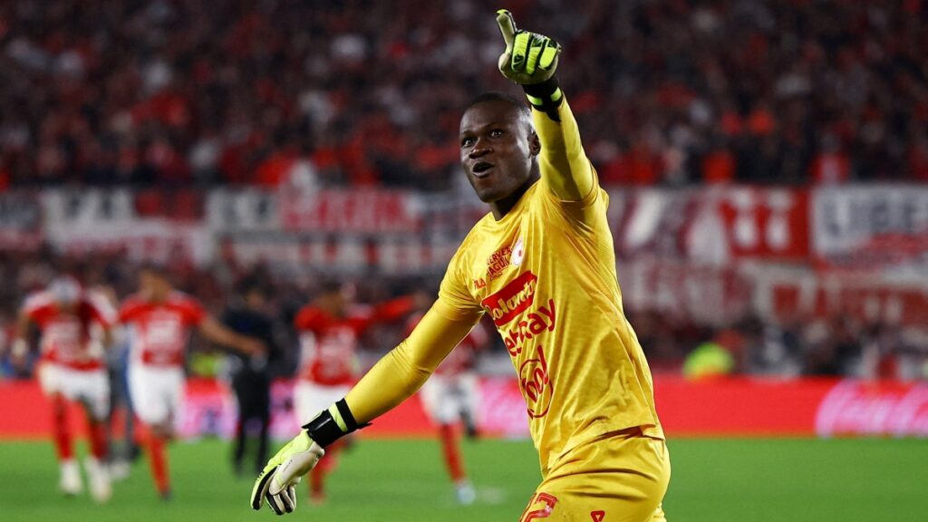 Weimar Asprilla, la gran figura de Independiente Santa Fe ante River Plate