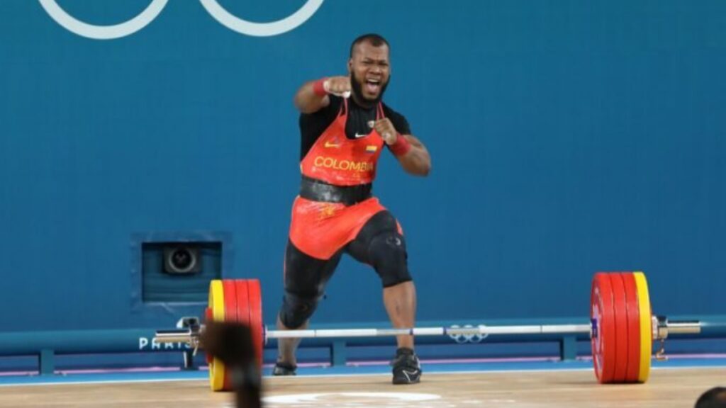 Yeison López, pesista colombiano