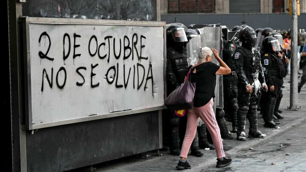 Manifestaciones del 2 de octubre del 2025 en la CDMX