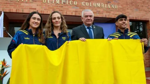 Colombia recibe el pabellón nacional y se prepara para los Juegos Suramericanos Santa Fe 2026