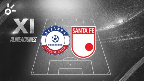 Posibles alineaciones de Alianza FC vs Santa Fe por la Liga BetPlay Dimayor 2026-II