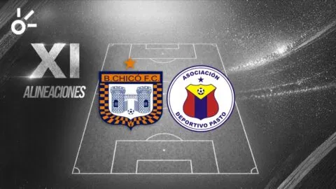 Posibles alineaciones del Boyacá Chicó vs Deportivo Pasto por la Liga BetPlay 2026-II