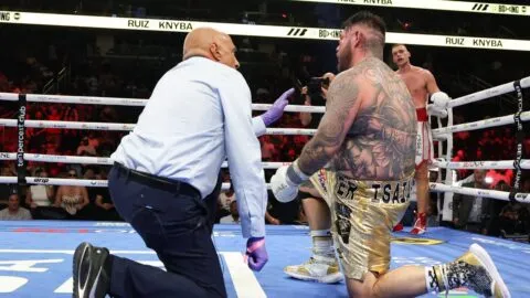 El regreso de Andy Ruiz termina con derrota ante Damian Knyba por decisión unánime