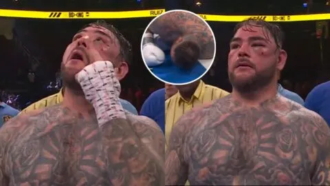 Andy Ruiz descarta el retiro tras perder ante Damian Knyba y promete volver más fuerte al boxeo