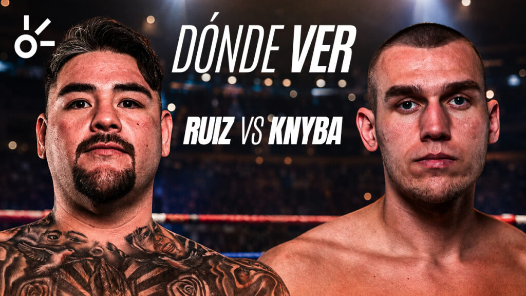 Andy Ruiz vs Damian Knyba en vivo: fecha, horario, cartelera y dónde ver pelea de box por el peso pesado