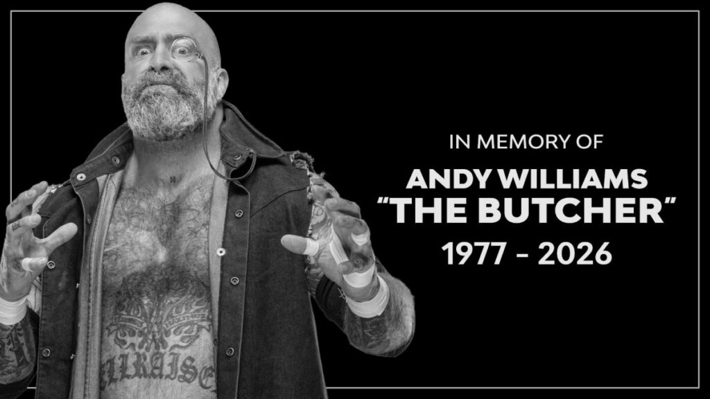 Muere Andy Williams ‘The Butcher’ a los 48 años después de colapsar durante una lucha
