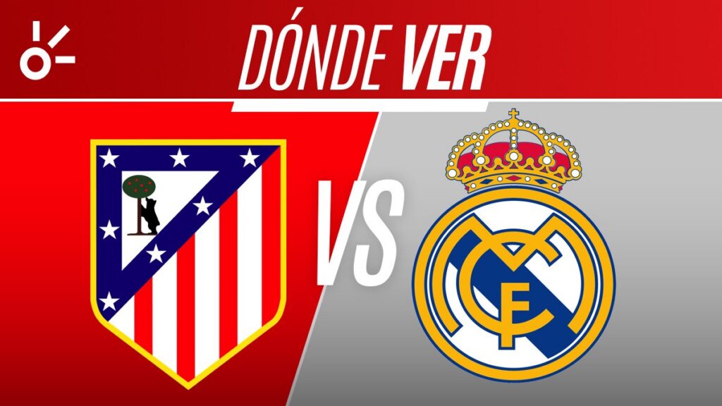 Atlético de Madrid vs Real Madrid: horario, alineaciones y dónde ver la jornada 7 de LaLiga 2026