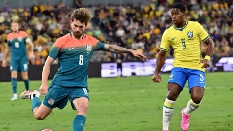 ¡En el último suspiro! Brasil evita el papelón y rescata un empate contra Australia