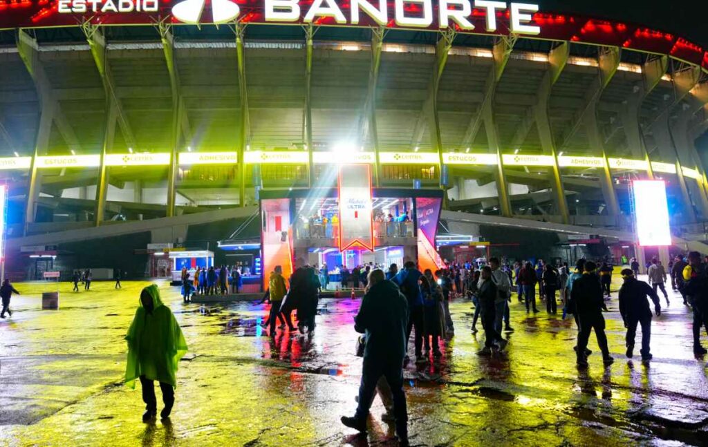 Llueve previo al América vs Cruz Azul