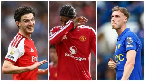 Cole Palmer, Declan Rice y Marcus Rashford se bajan de la selección inglesa para el arranque de la UEFA Nations League