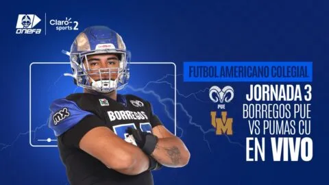 Borregos Puebla vs Pumas CU en vivo: transmisión de la semana 3 de la ONEFA 2026, hoy 18 de septiembre