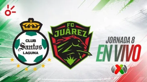 Santos vs Juárez en vivo el partido de la jornada 8 de la Liga MX: resultado y goles hoy, Apertura 2026