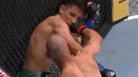 ¡Espectacular sumisión! Jean Silva despierta tras un inicio complicado y derrota a José Delgado en Noche UFC