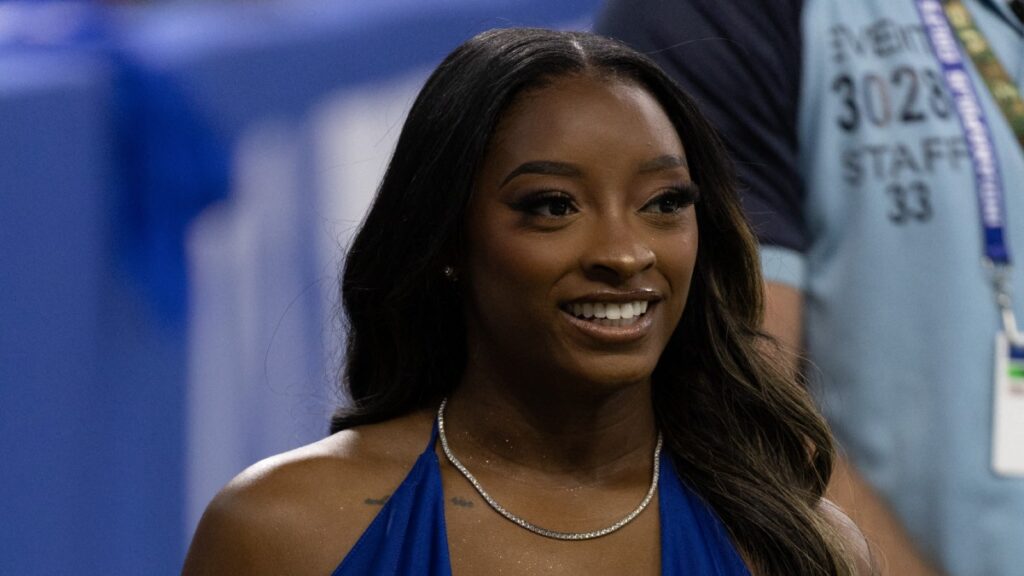 Simone Biles relata cómo le robaron un Porsche | Trevor Ruszkowski-Imagn Images