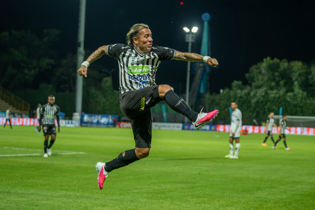 Dayro Moreno, jugador de Once Caldas. - Vizzor Image.