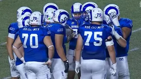 Borregos Monterrey le pasa por encima a Pumas CU y mantiene su invicto en la ONEFA