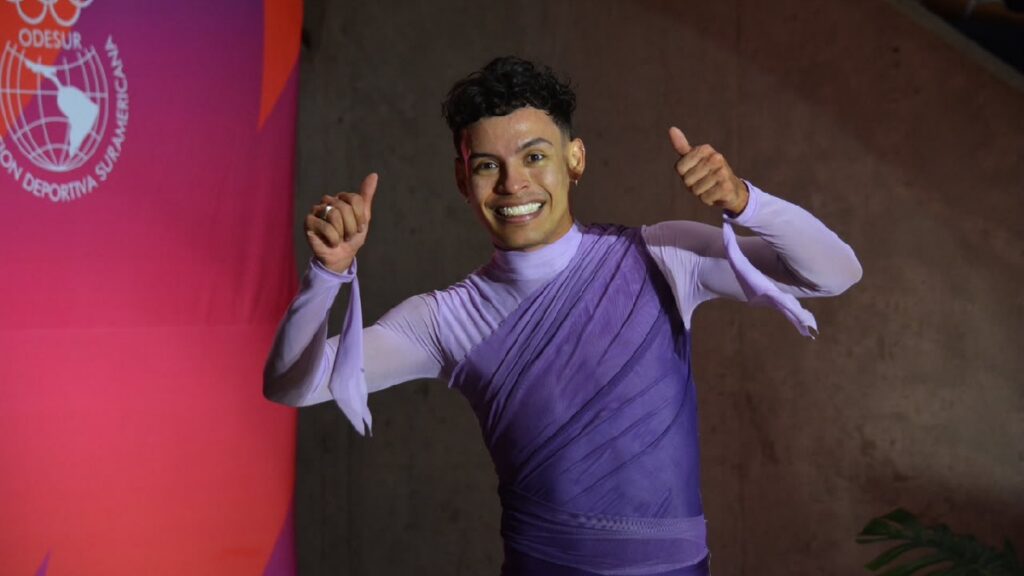 Brayan Carreño es campeón suramericano de patinaje artístico