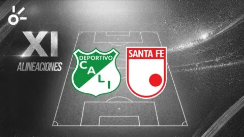 Posibles alineaciones del Deportivo Cali vs Santa Fe por la final de la Liga Femenina 2026