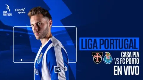 Santiago Gimenez en vivo: transmisión del Casa Pía vs Porto en la Liga de Portugal 2026; goles y resultado de la jornada 6