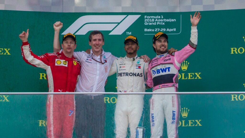 Checo es el rey de las calles en Baku | NurPhoto via AFP