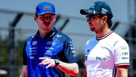 La estadística en la que Checo Pérez supera a Max Verstappen en 2026