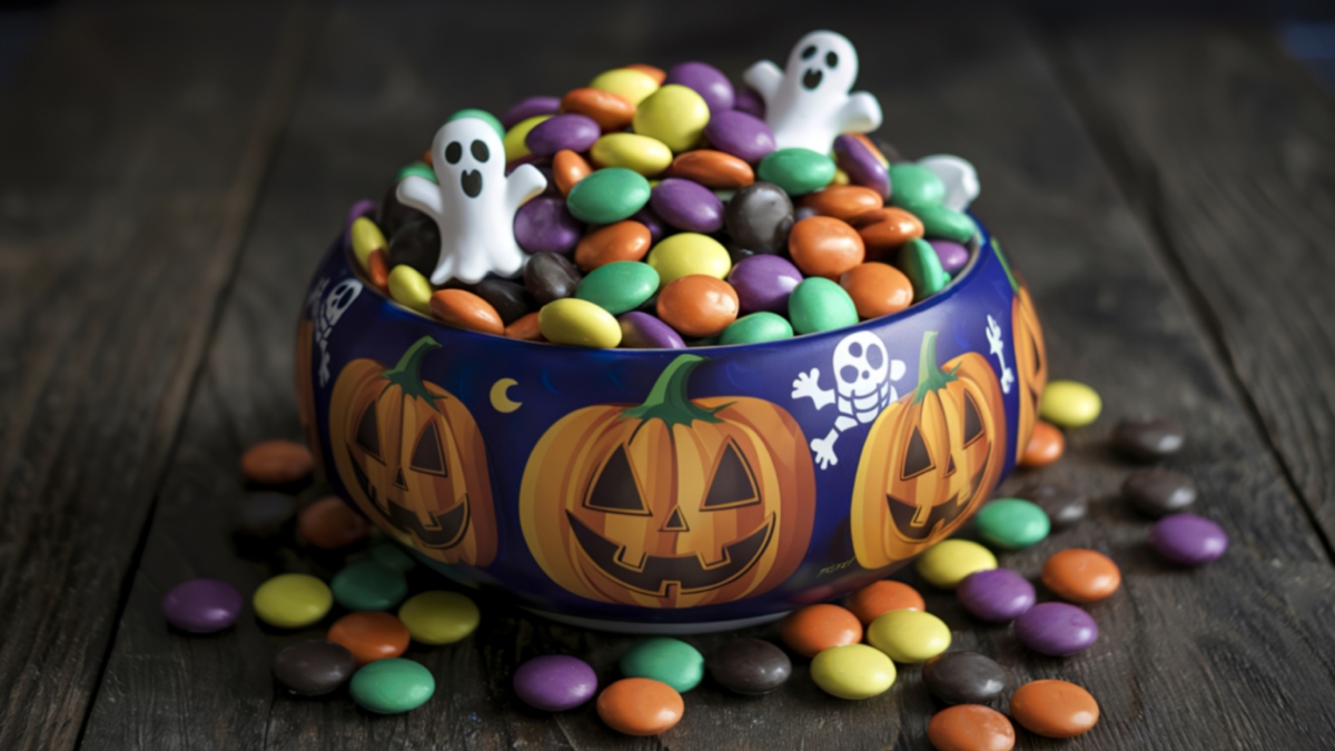 Un analista descubrió que estos dulces de Halloween no indicaban en su etiqueta que contenían suero de leche.