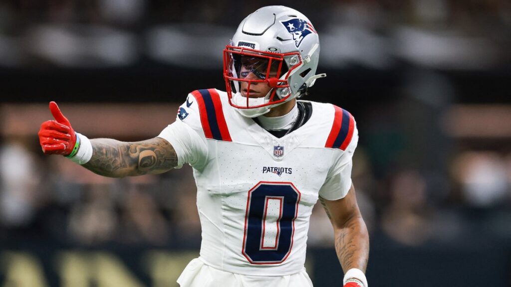 Christian Gonzalez y Patriots acuerdan extensión de contrato