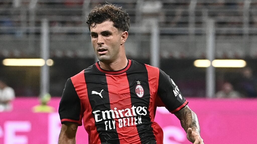 Christian Pulisic delantero del AC Milan