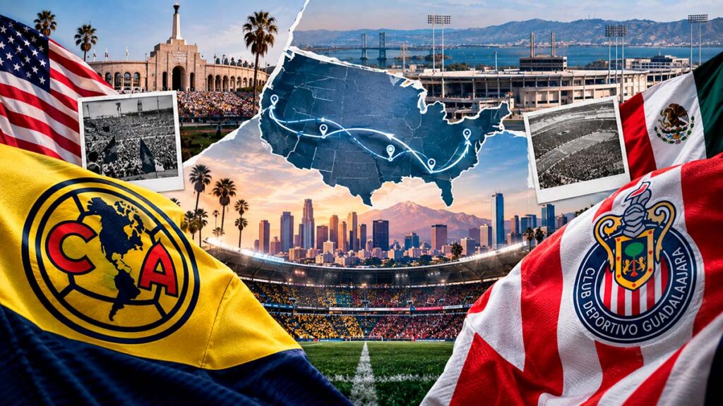 América y Chivas han llevado su rivalidad a Estados Unidos desde 1977. El partido de Oakland será el número 29 en territorio estadounidense, una historia que ya tiene sus propios escenarios, récords y memoria.
