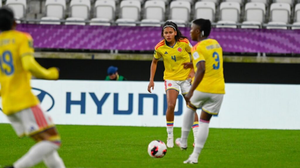 Selección Colombia femenina sub 20 en el Mundial de la FIFA.