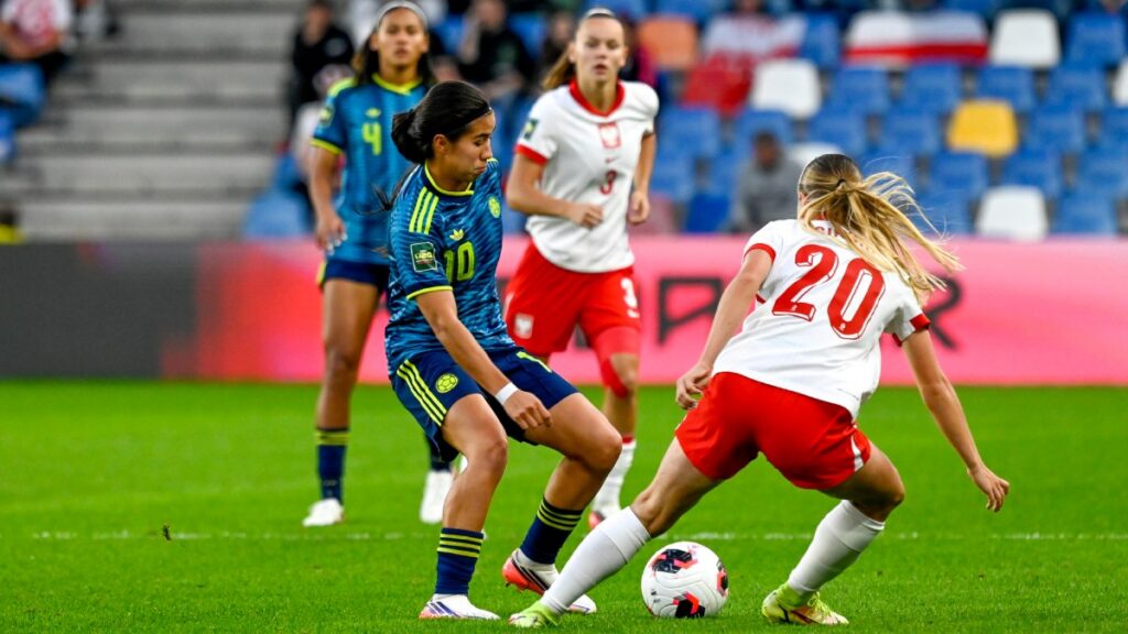 Colombia vs Polonia sub 20 en el Mundial de la FIFA.