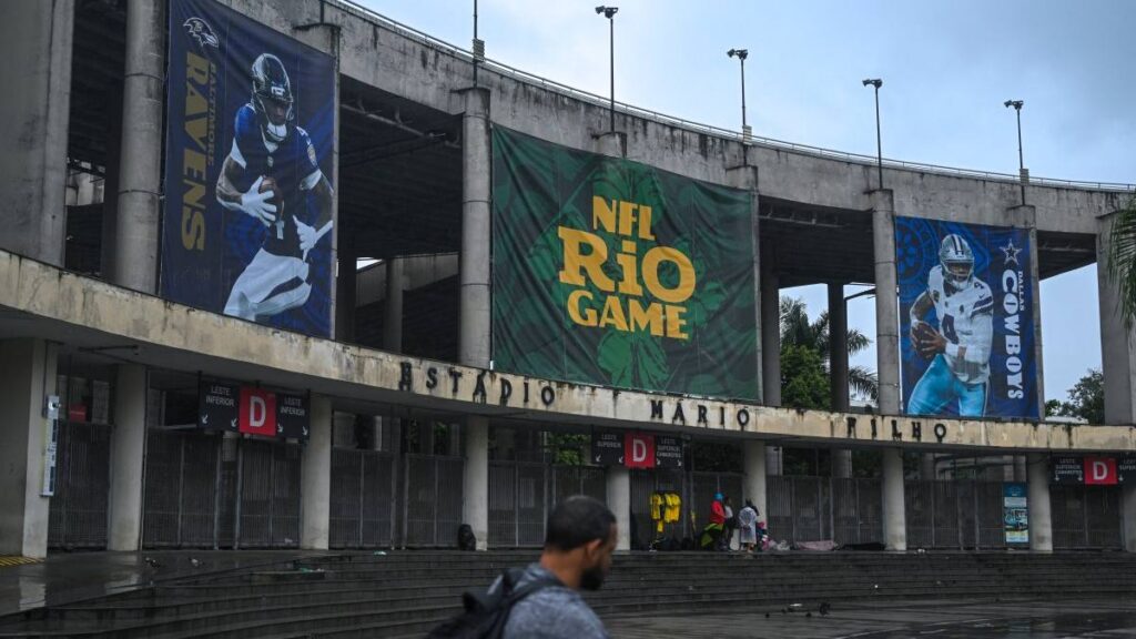 Río de Janeiro se prepara para recibir el partido de la NFL