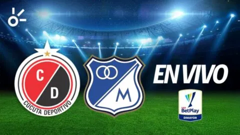 Cúcuta vs Millonarios, en vivo la Liga Betplay 2026-II: goles al momento, resultado y minuto a minuto de la fecha 10