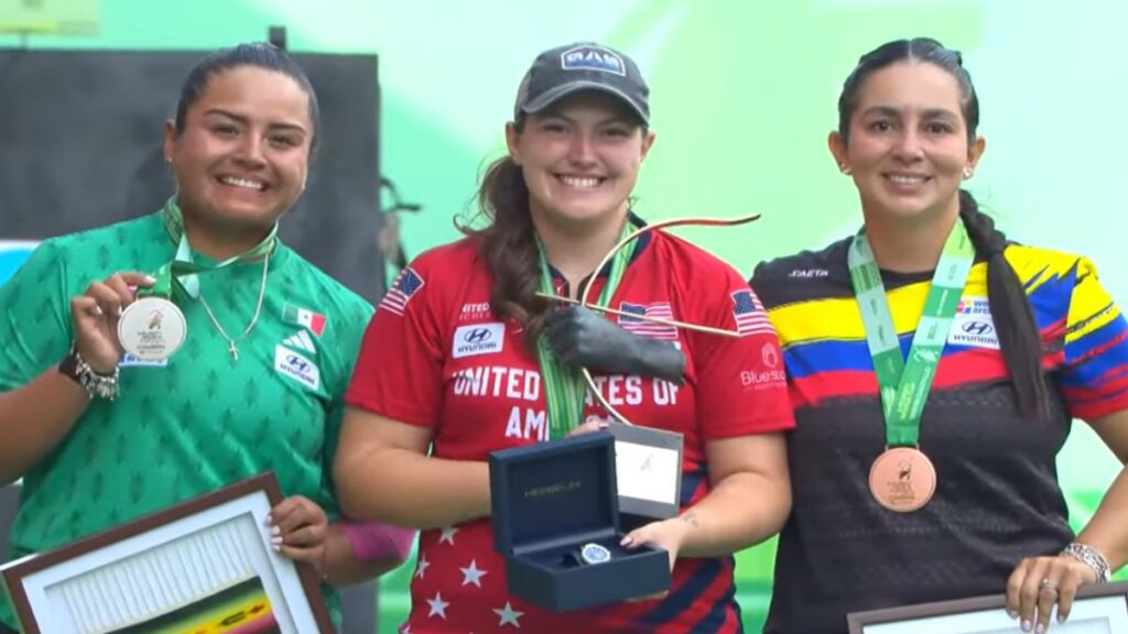 Dafne Quintero ganó la plata en la Final de la Copa del Mundo de Tiro con Arco 2026 tras perder contra Alexis Ruiz en Saltillo.