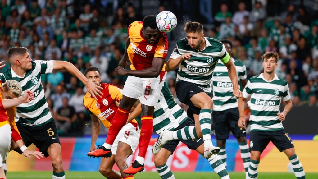 Dávinson Sánchez fue importante en Galatasaray ante Sporting CP