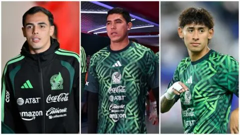 Hugo Camberos, Santiago Sandoval y Óscar García hacen su debut con la Selección Mexicana
