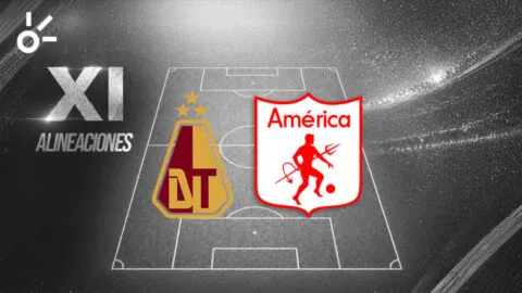 Posibles alineaciones de Deportes Tolima vs América de Cali por Liga BetPlay Dimayor 2026-II