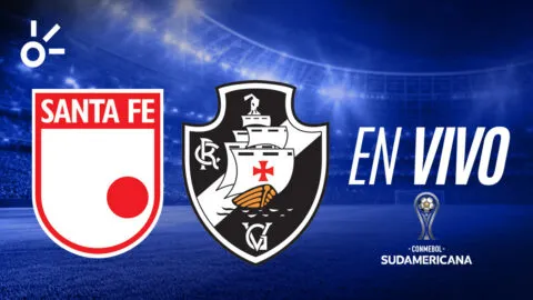 Independiente Santa Fe vs Vasco da Gama, en vivo la Copa Sudamericana 2026: goles al momento, resultado y minuto a minuto de los cuartos de final ida