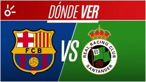Barcelona vs Racing de Santander en vivo: horario, alineaciones y dónde ver la jornada 6 de LaLiga 2026