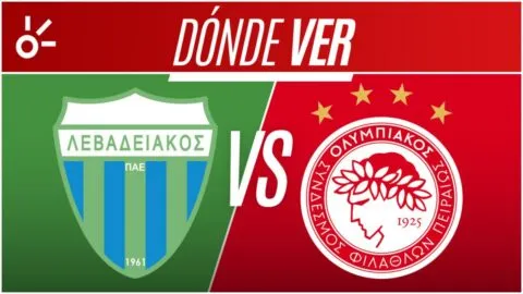 Hormiga González en vivo: horario y dónde ver el Levadiakos vs Olympiacos de la jornada 5 de la Superliga de Grecia 2026