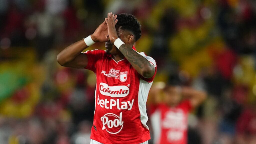 Emerson Rivaldo, jugador de Independiente Santa Fe.
