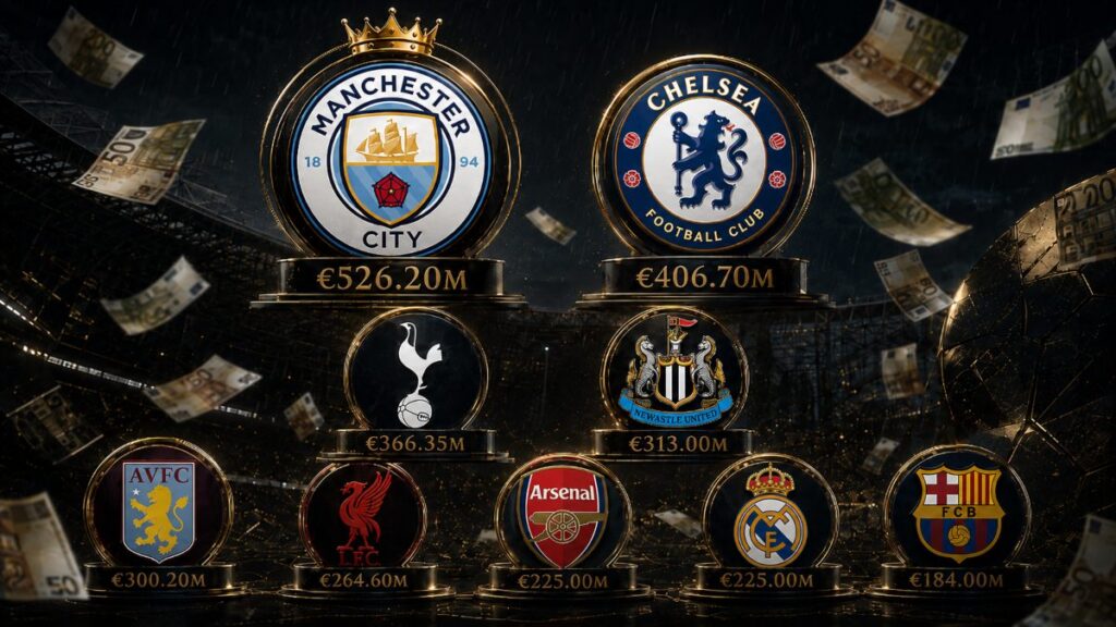 Equipos que más gastaron en el mercado de fichajes. | Claro Sports