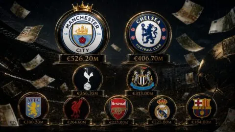 Nueve clubes en Europa gastan más de... ¡2 mil 800 millones de euros en fichajes!