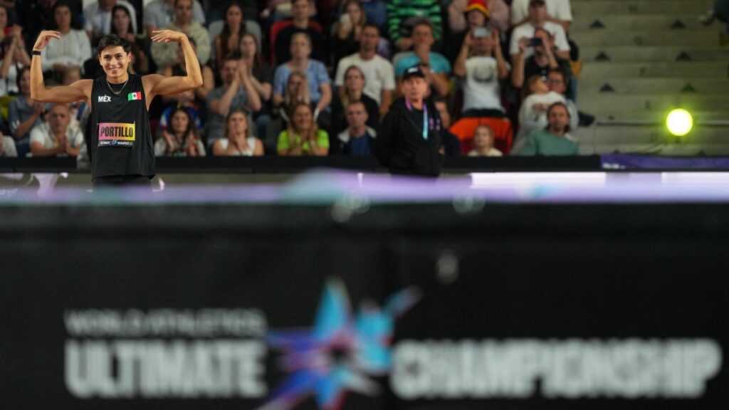Erick Portillo vuelve al podio en el World Athletics Ultimate Championship 2026