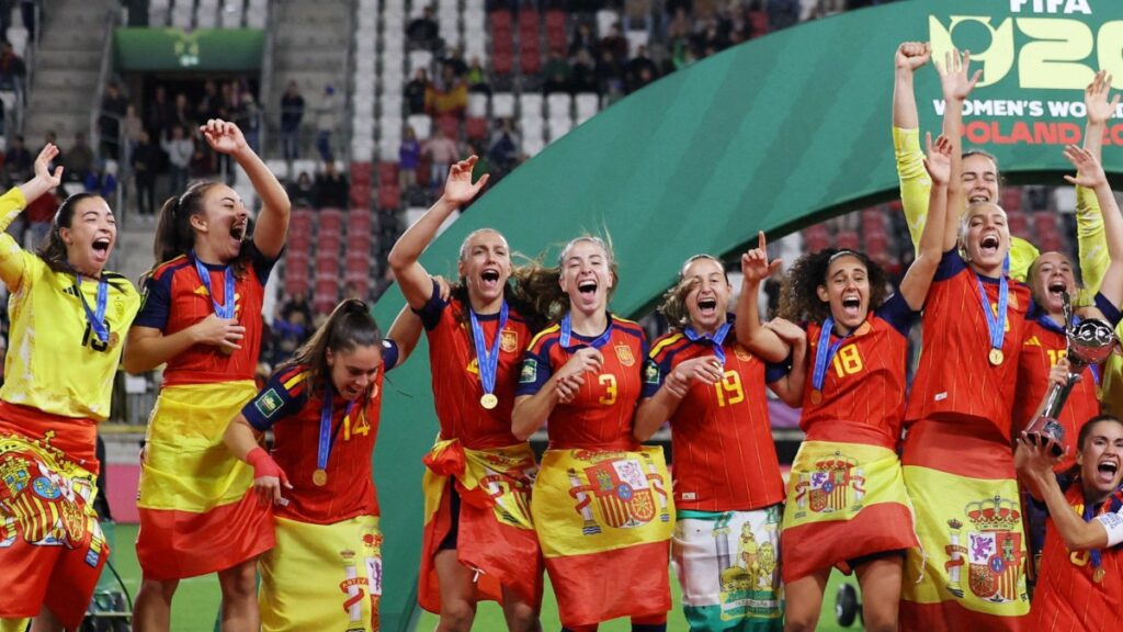 España campeón del Mundial sub 20 Femenino de la FIFA.