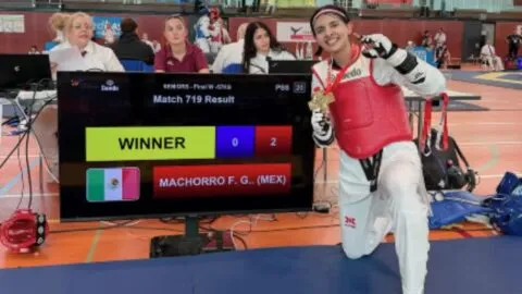 Fabiola Villegas gana oro en el Abierto de Suiza de taekwondo y suma puntos rumbo al ranking olímpico