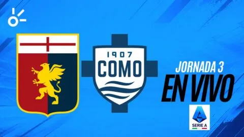 Genoa vs Como en vivo la Serie A 2026: resultado y goles de la jornada 3